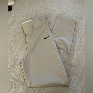 Nike Men's Light Gray Baseball pants